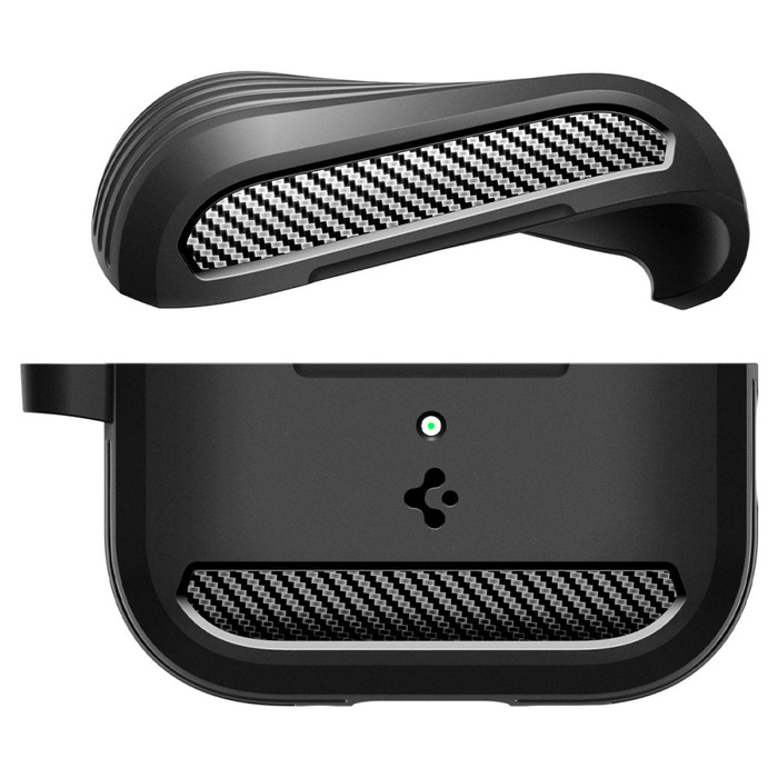 ETUI SPIGEN AIRPODS PRO 3 RUGGED ARMOR MATTE BLACK