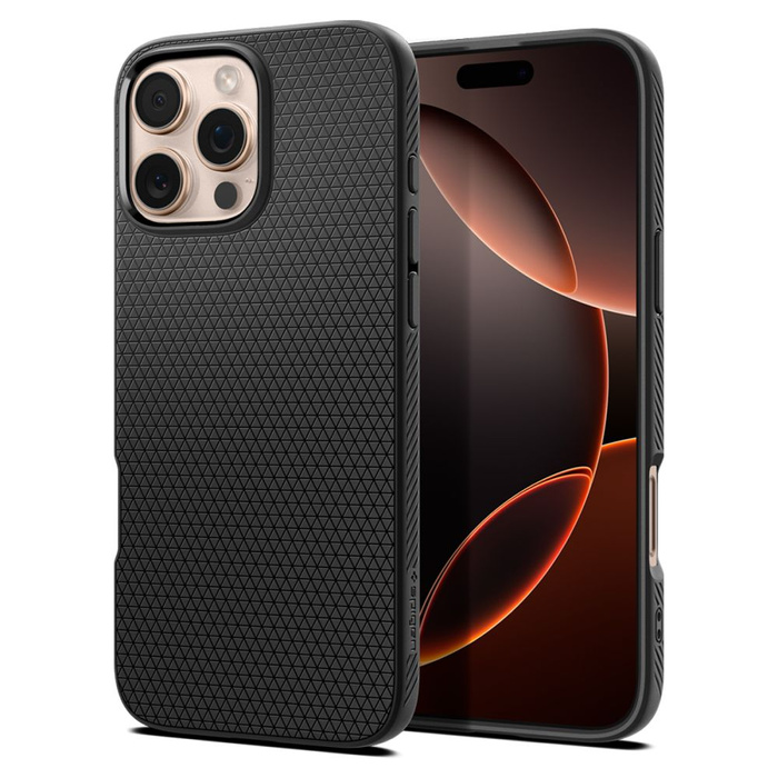 ETUI SPIGEN LIQUID AIR IPHONE 16 PRO MAX MATTE BLACK
