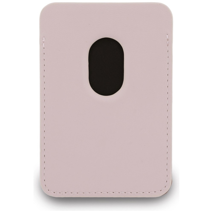 Zestaw portfel + hand strap Guess        triangle MagSafe różowy