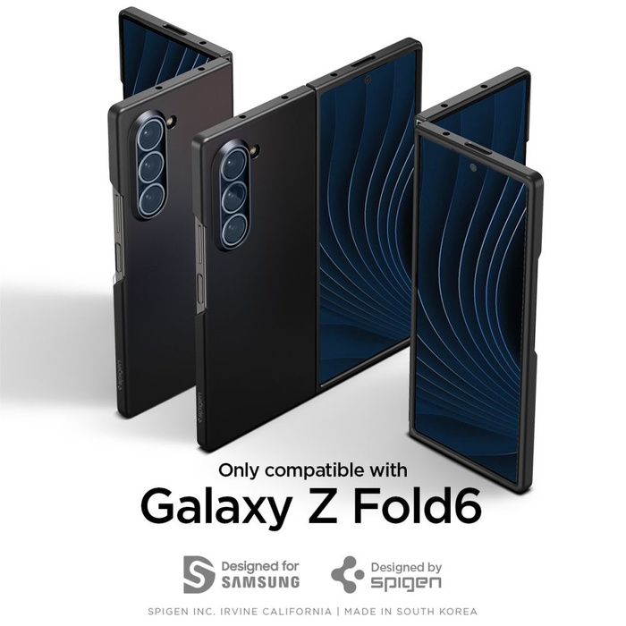 ETUI SPIGEN AIRSKIN SAMSUNG GALAXY Z FOLD 6 BLACK