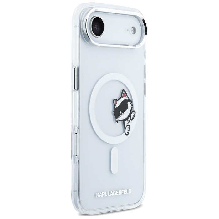 Etui Karl Lagerfeld IML Peekaboo MagSafe do iPhone Air transparent