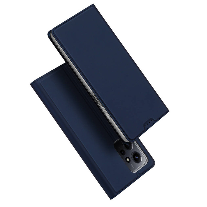 Etui Dux Ducis Skin Pro etui do Xiaomi Redmi Note 12 pokrowiec z klapką portfel na kartę podstawka niebieskie Case