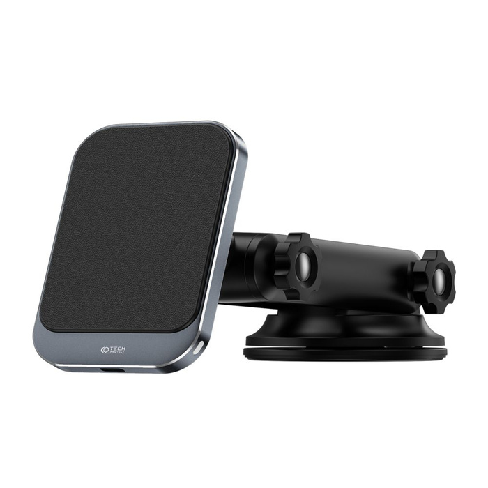 UCHWYT TECH-PROTECT MM15W-V2 MAGNETIC MAGSAFE DASHBOARD CAR MOUNT WIRELESS CHARGER 15W BLACK