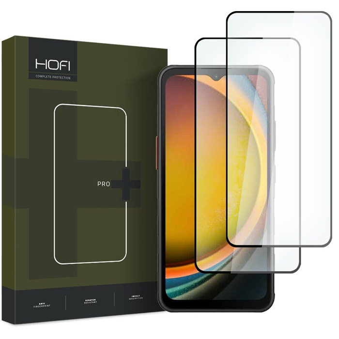 Szkło Hartowane Hofi Glass Pro+ 2-pack Samsung Galaxy Xcover 7 Black