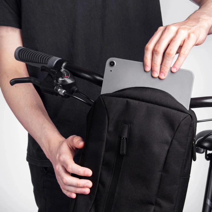 Sakwa rowerowa Wozinsky na kierownicę - szara