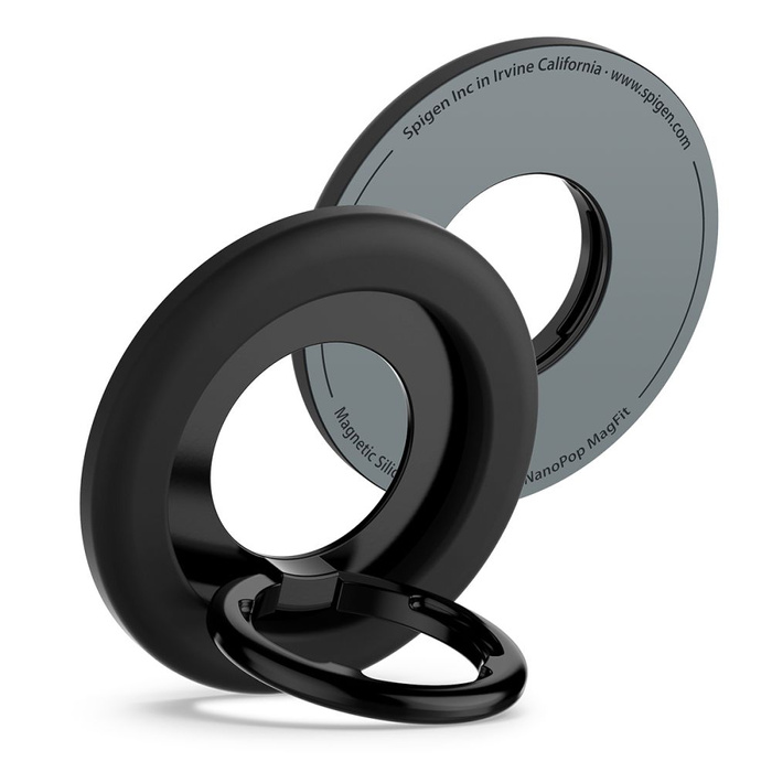 UCHWYT NA PALEC SPIGEN NANO POP MAGSAFE PHONE RING BLACK SESAME