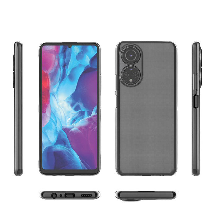 Ultra Clear 0.5mm etui Honor X7 / Honor Play 30 Plus cienki pokrowiec przezroczyste