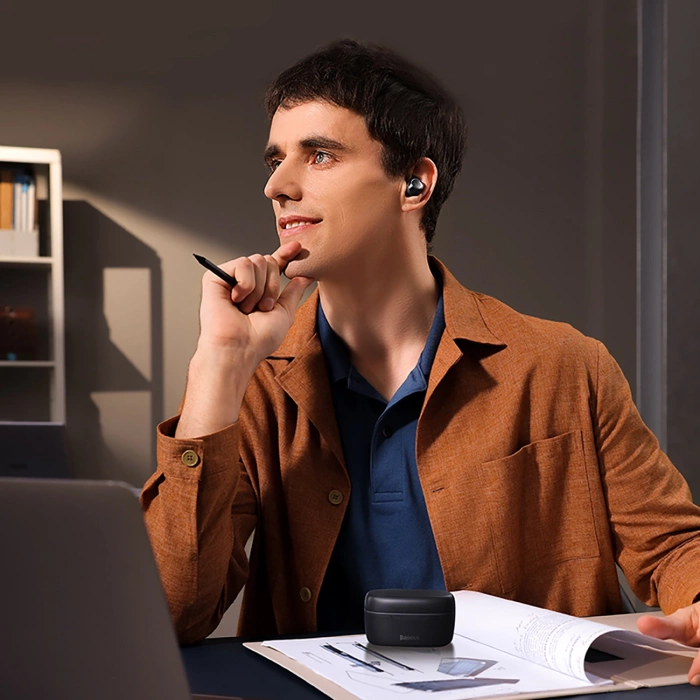 Słuchawki TWS Baseus MA10 (czarny)