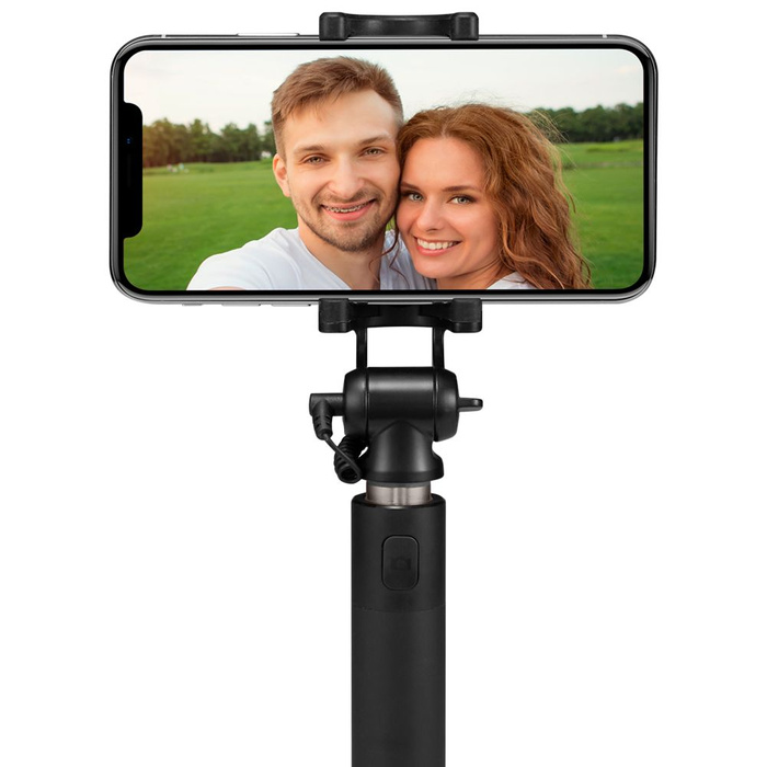 Kijek selfie Statyw SPIGEN S540w Wireless Selfie Stick Tripod Black
