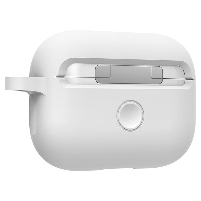 Etui SPIGEN Apple Airpods Pro Silicone Fit White Białe Case