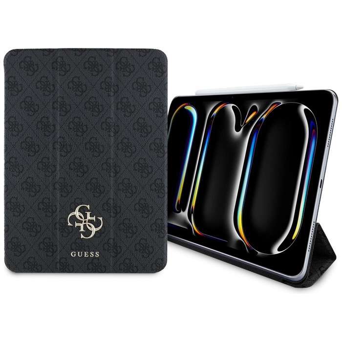 Guess GUFC11PM24PS4SGK iPad Pro 11" 2024  czarny/black Magnetic 4G Big Logo
