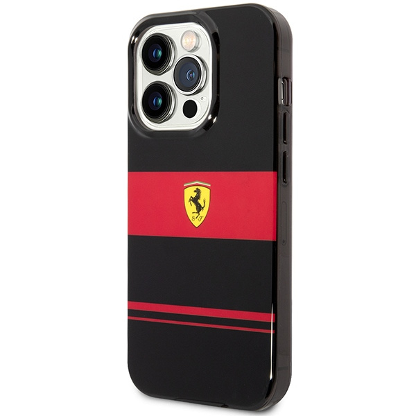 Etui Ferrari FEHMP14LUCOK iPhone 14 Pro 6,1" czarny/black hardcase IMD Combi Magsafe Case