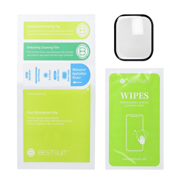 Szkło hybrydowe Bestsuit Flexible do Apple Watch series 8/9-41mm