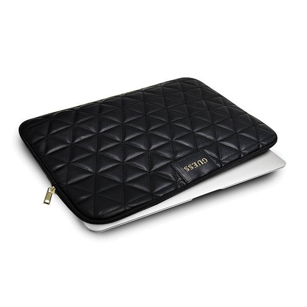 Etui GUESS Laptop 13 Sleeve Quilted Czarny Case