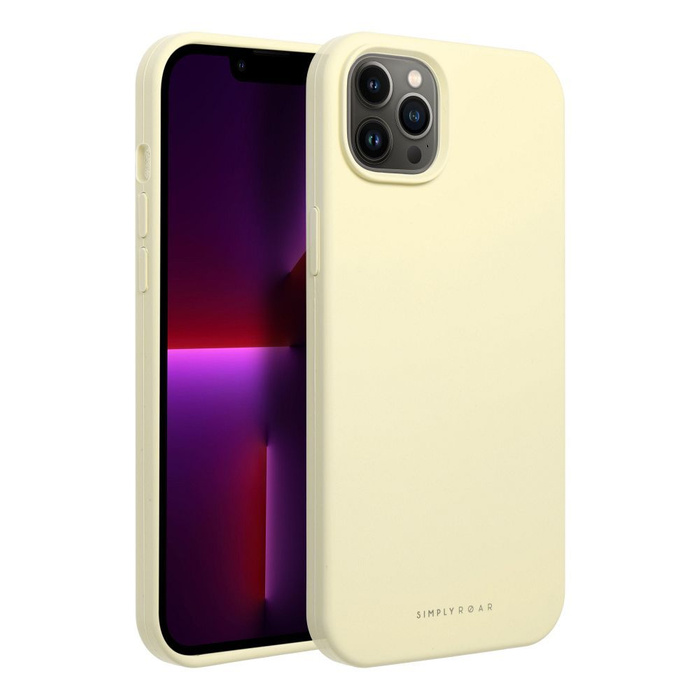 Futerał Roar Cloud-Skin - do iPhone 13 Pro Max Jasnożółty