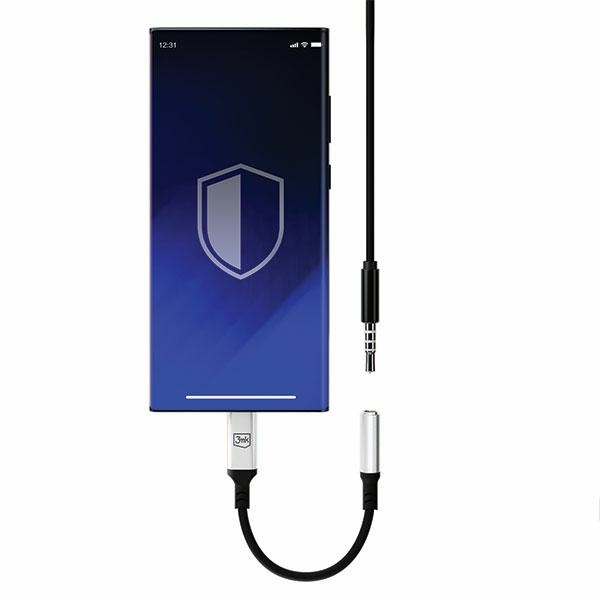 3MK Adapter USB-C - Jack 3,5 mm czarny/black