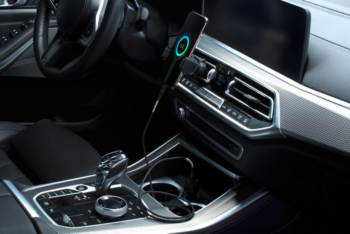 Kabel USB C do Lightning Forcell F-Energy PD 3A 27W Carbon 1 m CB-01C czarny