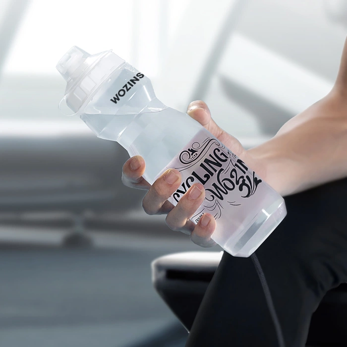 Bidon rowerowy HBR-01 750ml - transparentny