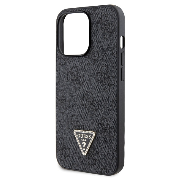 Etui Guess GUHCP13XP4TDSCPK iPhone 13 Pro Max 6.7" czarny/black hardcase Crossbody 4G Metal Logo Case