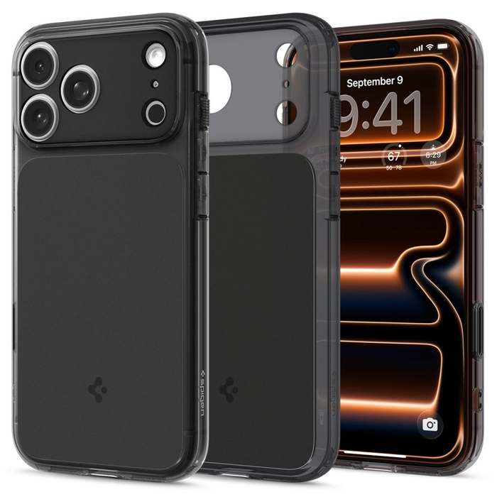 ETUI SPIGEN IPHONE 17 PRO ULTRA HYBRID ”T” MAG MAGSAFE MATTE BLACK