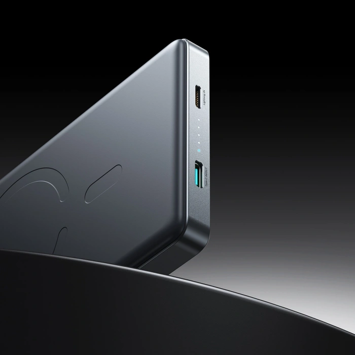 Powerbank Joyroom JR-PBM08 Pro 10000mAh ultracienki - szary