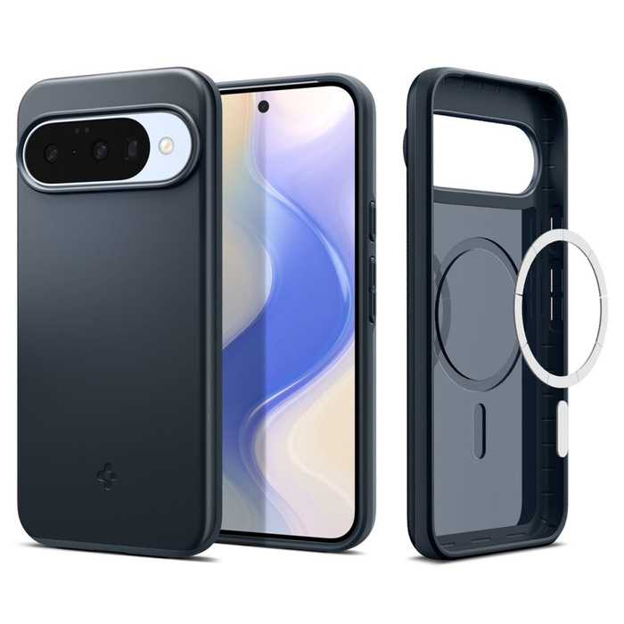 ETUI SPIGEN GOOGLE PIXEL 10 / 10 PRO THIN FIT MAG MAGSAFE METAL SLATE