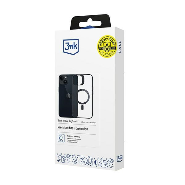 Etui 3MK Satin Armor MagCase iPhone 13/14 6.1"