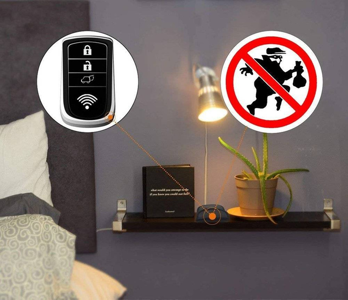 Etui antykradzieżowe na klucze samochodowe blokujące fale radiowe Faraday Box klatka Faradaya 14 cm z 10 cm czarny