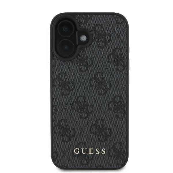 Etui Guess iPhone 16 Plus czarny/black HC PU 4G Classic