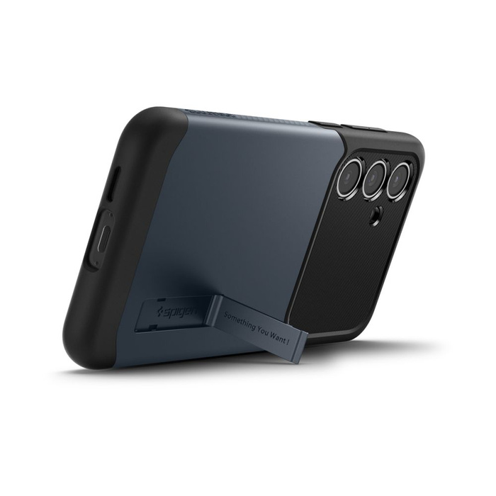 ETUI SPIGEN SLIM ARMOR GALAXY S24 FE METAL SLATE