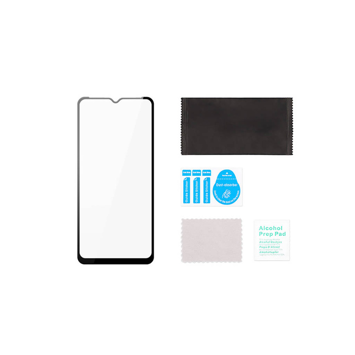 Dux Ducis 9D Tempered Glass szkło hartowane Vivo Y35 / Vivo Y22 / Vivo Y22s 9H z czarną ramką