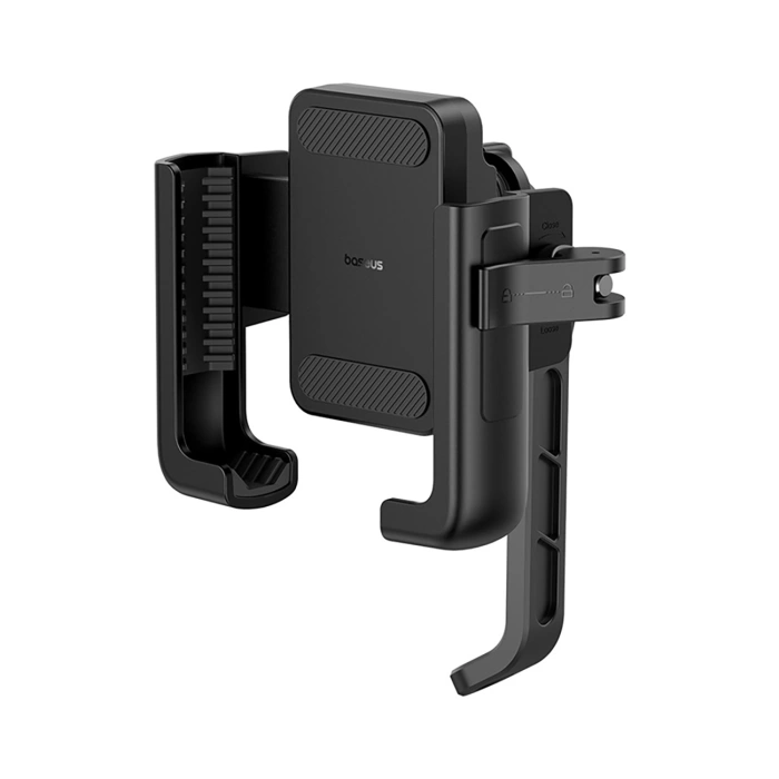 Baseus uchwyt rowerowy GoTrip Series Bike Phone Mount Rearview Mirror Version Cluster czarny