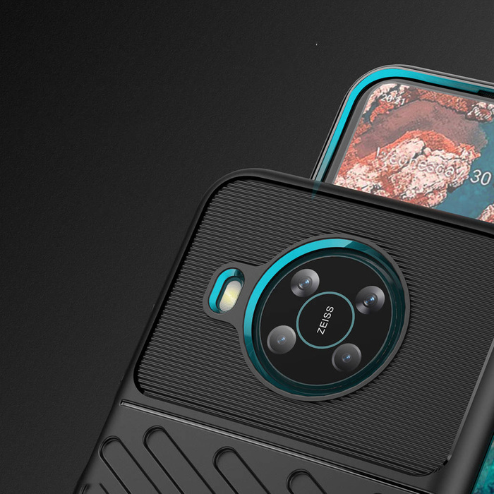 Thunder Case elastyczne pancerne etui pokrowiec Nokia X100 czarny