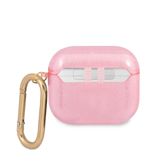 Etui GUESS Apple AirPods 3 Glitter Collection Różowy Case