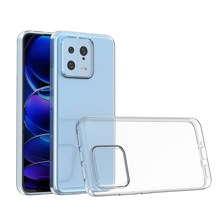 Etui Ultra Clear 0.5mm etui do Xiaomi 13 cienki pokrowiec przezroczyste Case