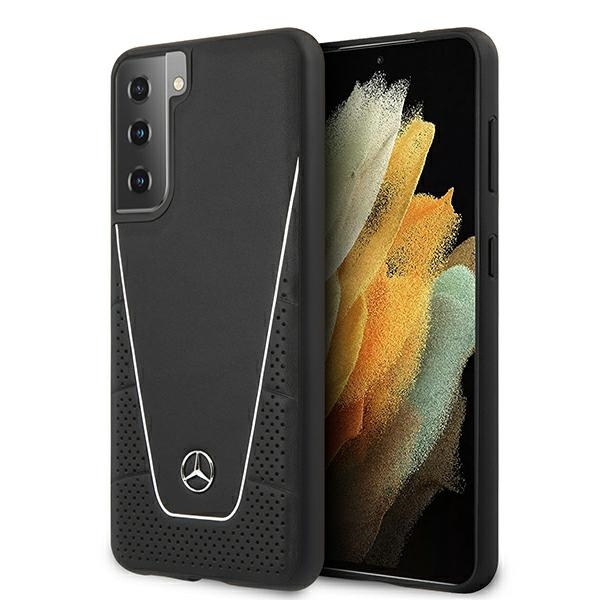 Etui MERCEDES Samsung Galaxy S21 Plus G996 Dynamic Line MEHCS21MCLSSI Czarny Hardcase