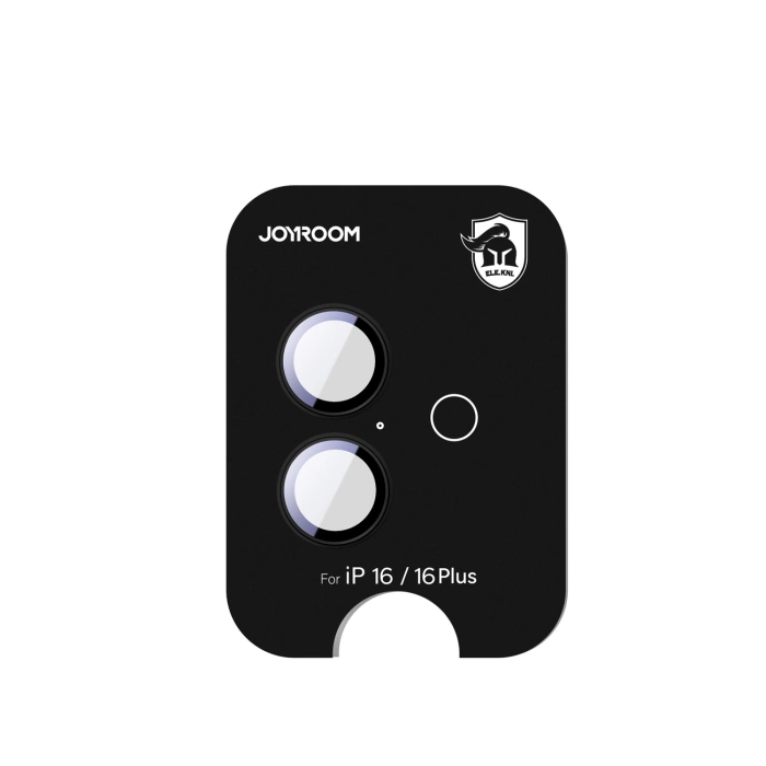 Szkło ochronne Joyroom JR-MFY0255 na obiektywy iPhone 16/16 Plus - czarne