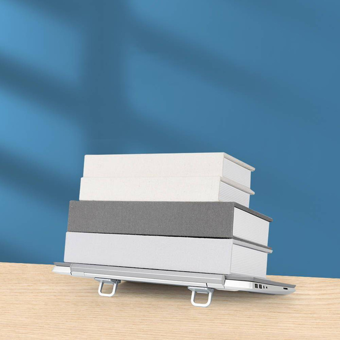 Podstawka przenośna pod laptopa uchwyt nóżki Nillkin Bolster Czarna