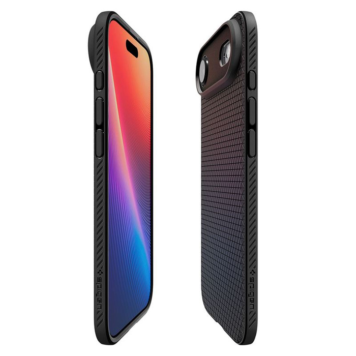ETUI SPIGEN IPHONE 17 AIR LIQUID AIR MATTE BLACK