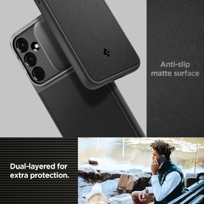 Etui Spigen Optik Armor Samsung Galaxy A55 5g Black Case