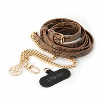 Guess GUUC4MG4EW Universal CBDY strap brązowy/brown 4G Chain