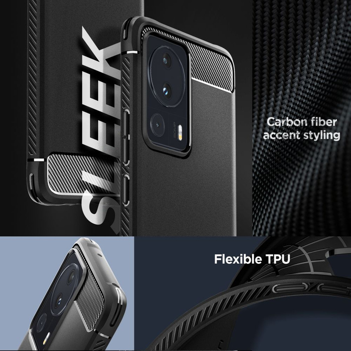 Etui Spigen Rugged Armor Xiaomi 13 Lite Matte Black Case