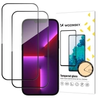 Zestaw 2 szkieł hartowanych Wozinsky Full Glue Tempered Glass na iPhone 17 Pro Max