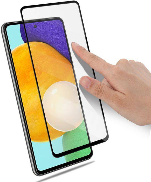 SZKŁO T-PHOX 5D SAM A52 BLACK FULL GLUE