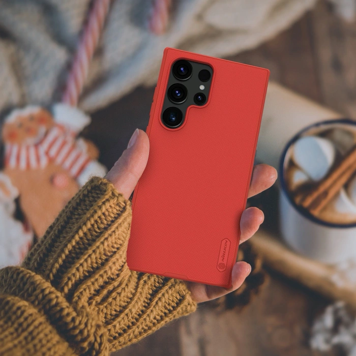 NILLKIN super frosted shield PRO SAMSUNG S24 ULTRA, BLACK / CZARNY