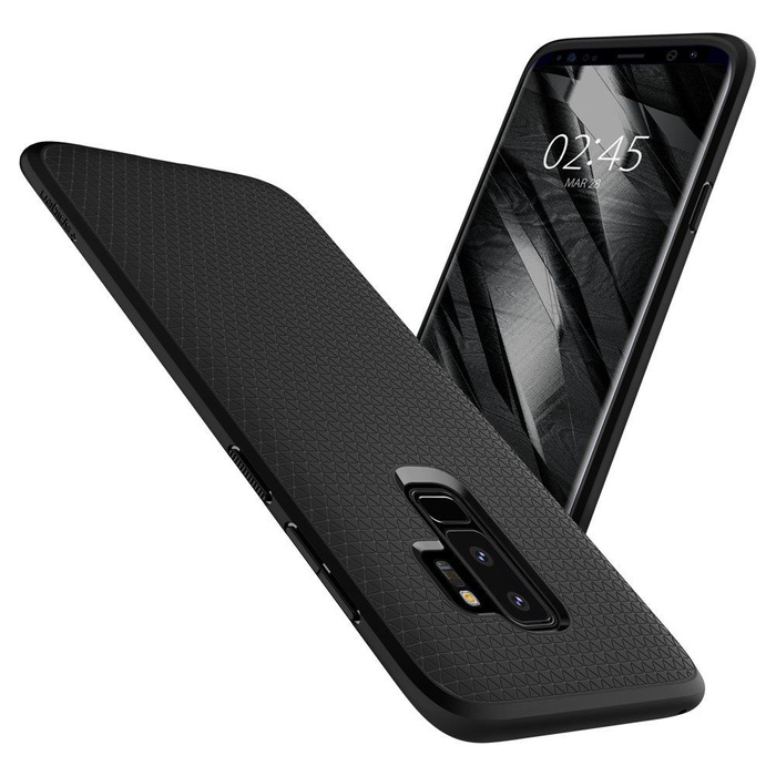 Etui Spigen Galaxy S9+ Plus Liquid Air Matte Black Case Samsung