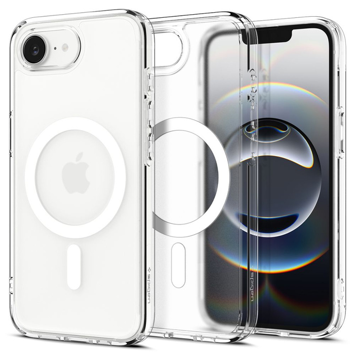 ETUI SPIGEN IPHONE 16E ULTRA HYBRID MAG MAGSAFE FROST WHITE