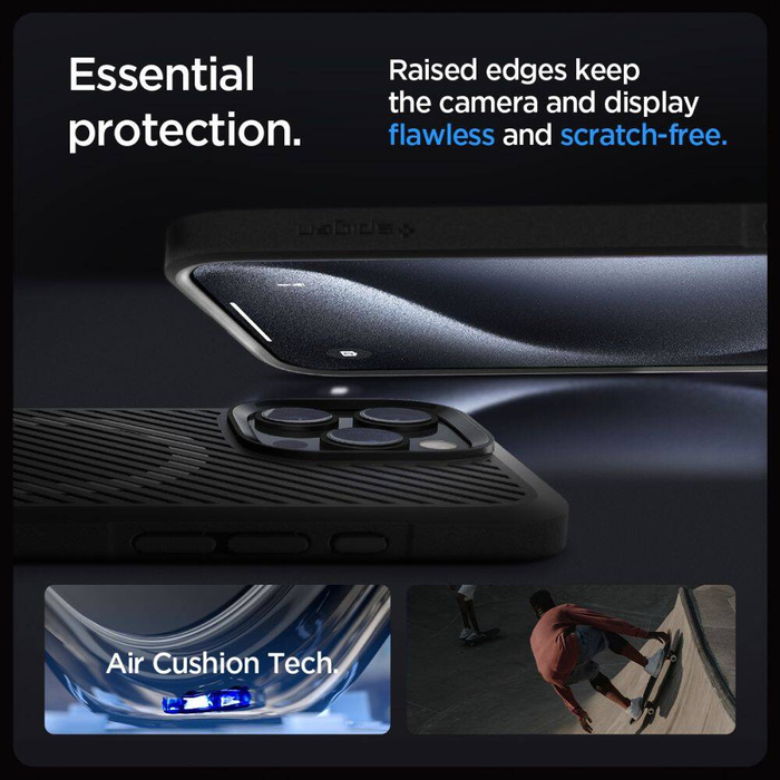 ETUI SPIGEN CORE ARMOR MAG MAGSAFE IPHONE 16 PRO MATTE BLACK