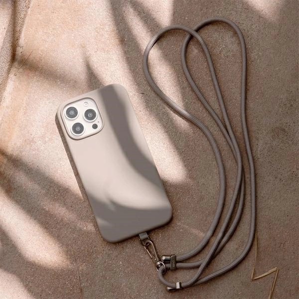 Etui UNIQ Coehl Creme iPhone 16 Pro 6.3" Magnetic Charging szary/taupe grey