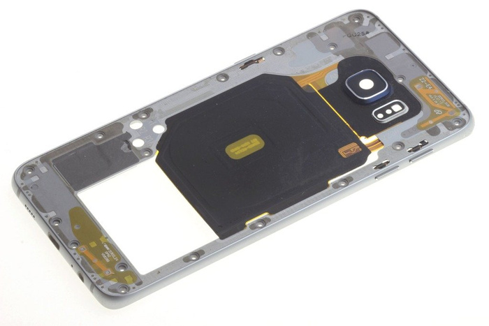 Obudowa Korpus Ramka SAMSUNG Galaxy S6 Edge Plus Szary Black Sapphire Grade B